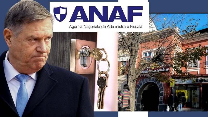 Klaus Iohannis acuzat in instanta de ANAF