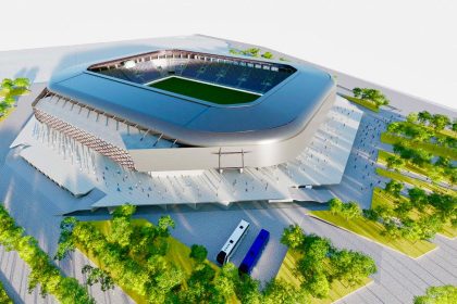 Noul stadion Nicolae Dobrin aproape de un moment 1
