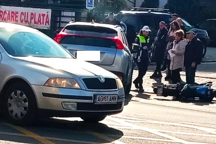 Piteshti Accident grav in Centru un om lovit de masina