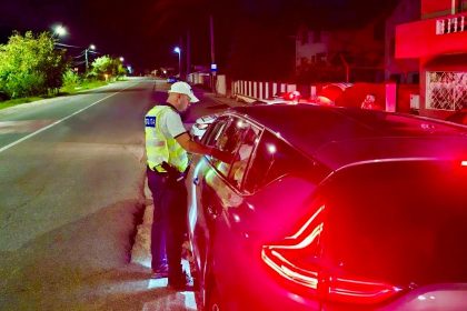 Piteshti Sofer beat si agresiv urmarit de politie