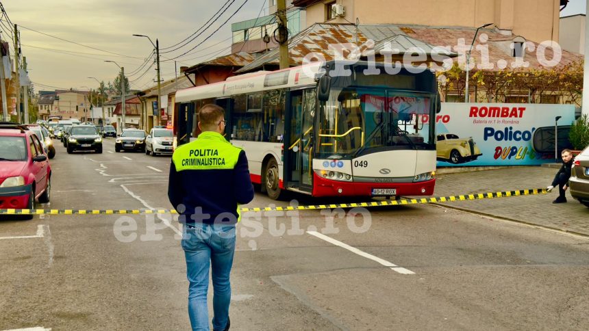 Pitesti Incident grav cu autobuzul Publitrans O femeie de
