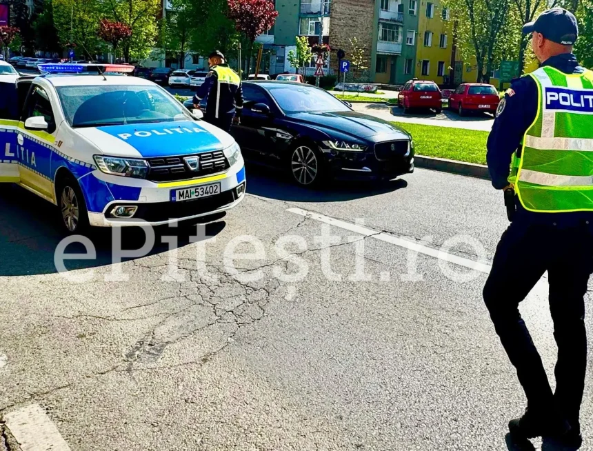Pitesti icane periculoase in trafic intre soferi