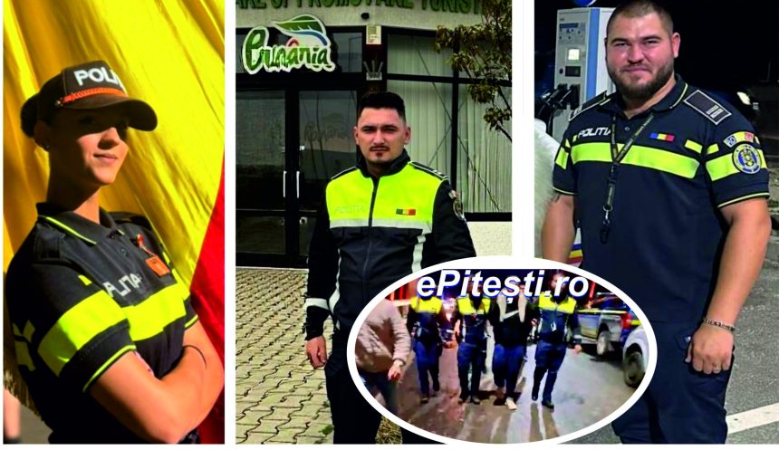 Politistii care l au prins pe criminalul de la Mioveni