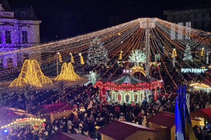 Pregatiri intense in Centrul Pitestiului pentru Targ
