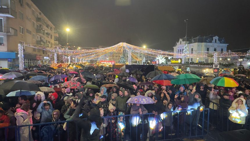 Targul de Cracun 2025 s a deschis in centrul