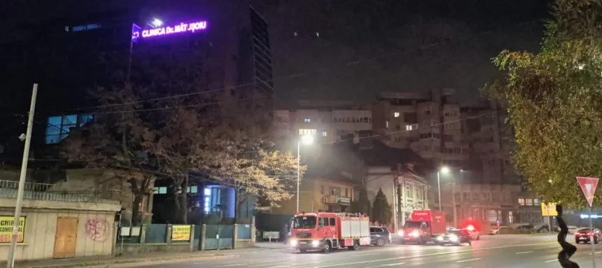 panica generala la o clinica medicala din centru