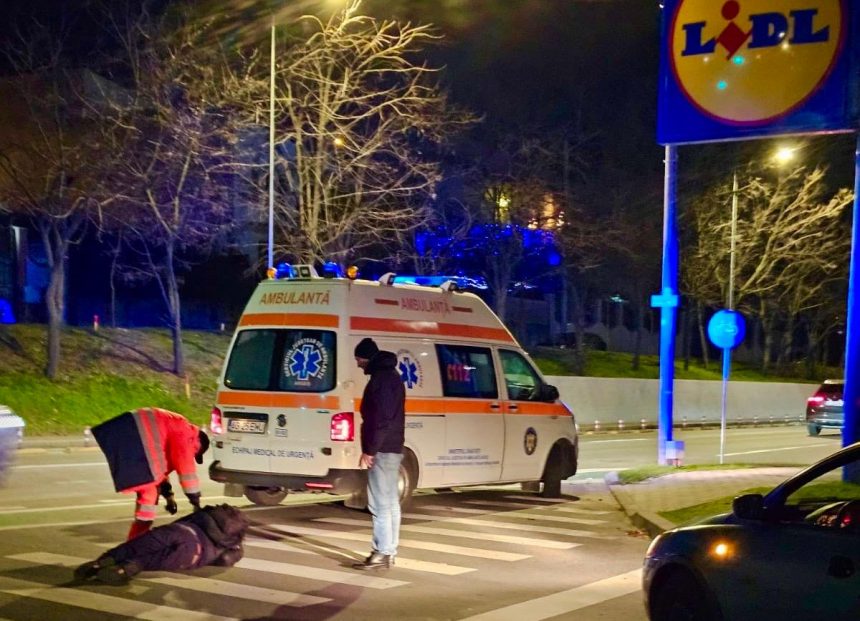A fost doborat pe strada langa Arena Pitesti