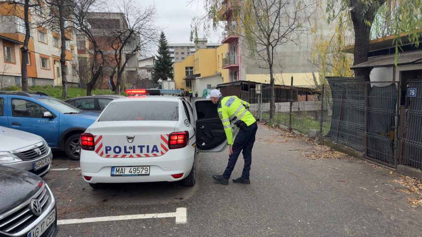 Accident bizar in Pitesti Femeie dusa la spital