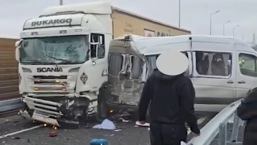 Accident cu victime multiple pe A7 la o ora dupa inaugurare