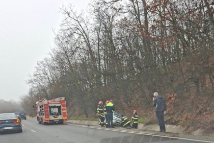 Accident pe DN65 Albota Arges