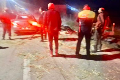 Arges Accident grav A lovit o caruta