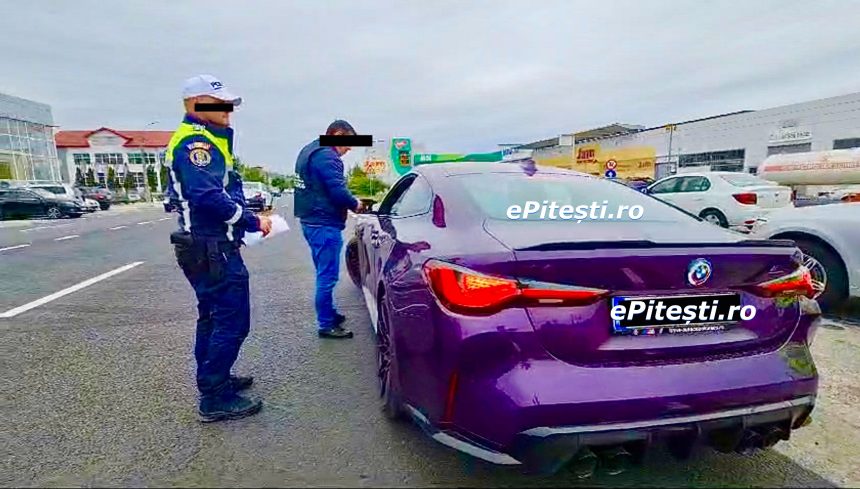 Arges Fata de 19 ani prinsa cu 144 km h