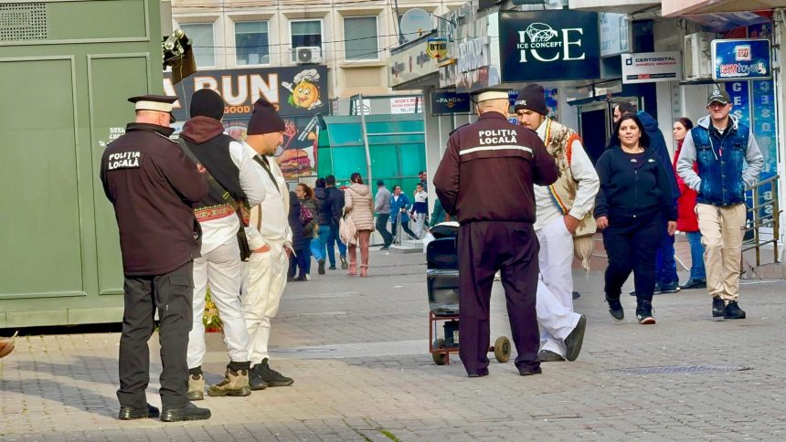 Colindatori sancionai de Poliia Local n Centrul