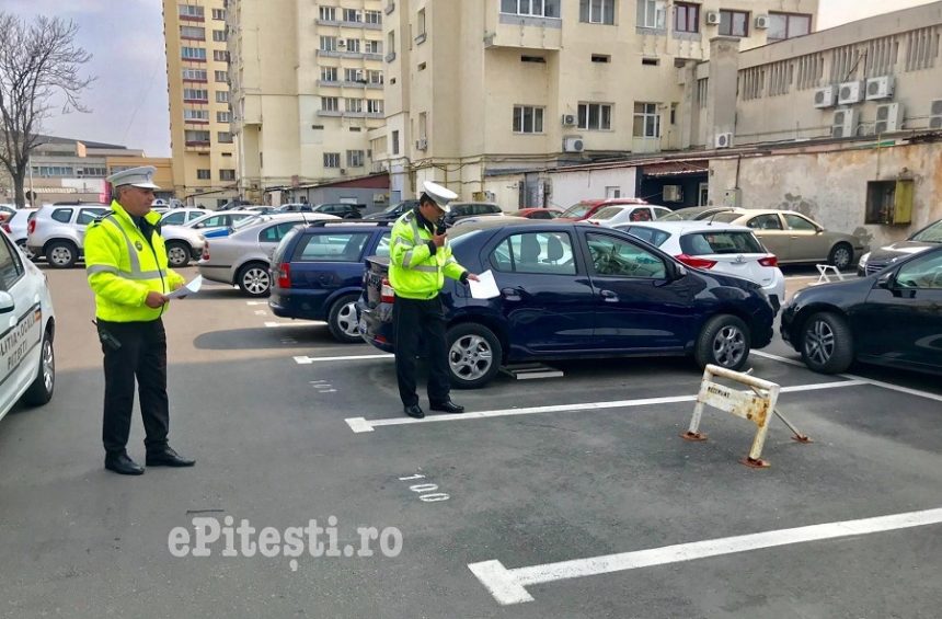 Decizie ferma la Pitesti Blocatoarele de parcare sunt ilegale