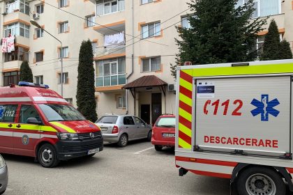 Femeie cazuta de la etaj in Mioveni 1