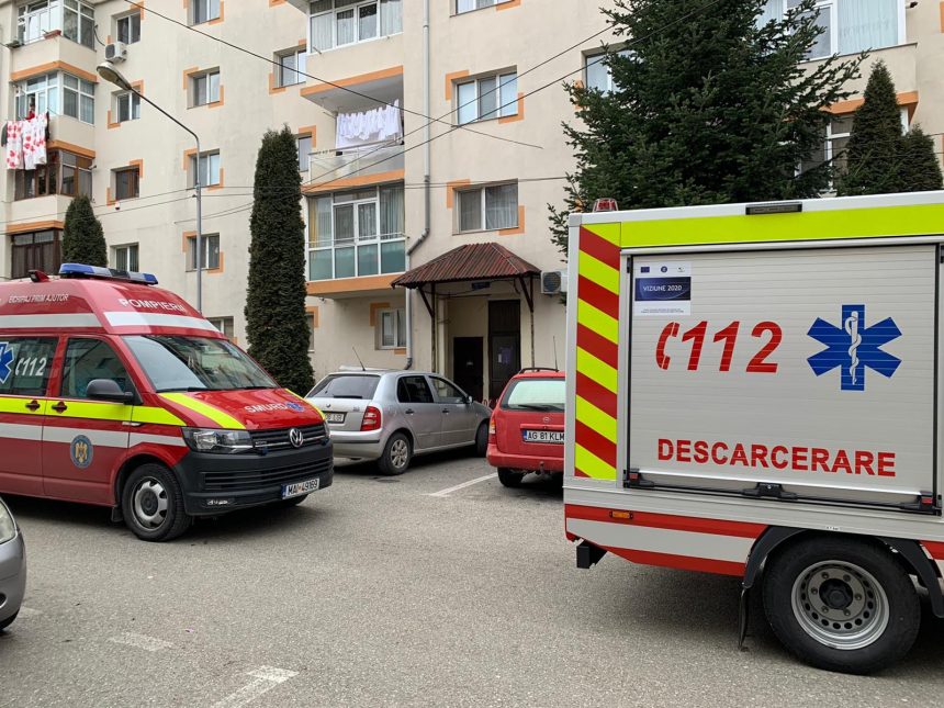 Femeie cazuta de la etaj in Mioveni