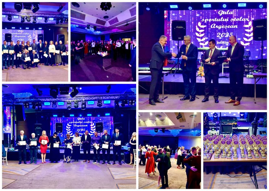 Gala Sportului Scolar Argesean 2025 Profesorii sunt ei