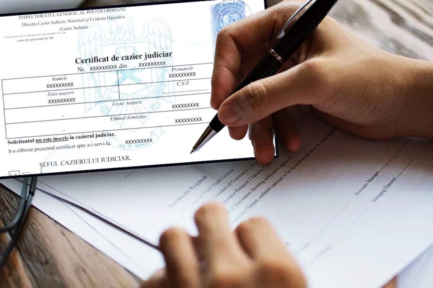 Modificari semnificative la cazierul judiciar aprobate