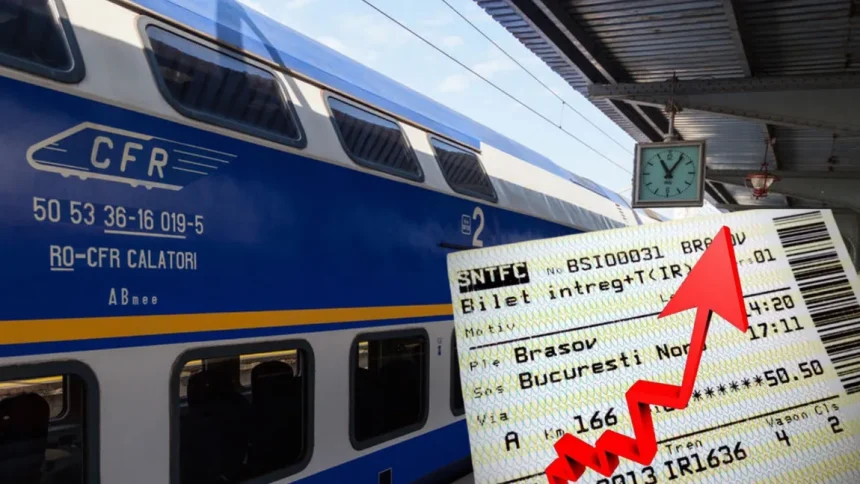 Noul Mers al Trenurilor Cresteri de aproape 10 la bilete