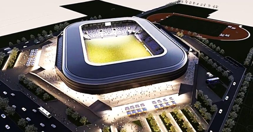Noul stadion de 100 mil euro din Pitesti Cand incepe