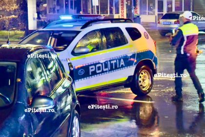 Pericol public in Arges Sofer baut oprit in trafic