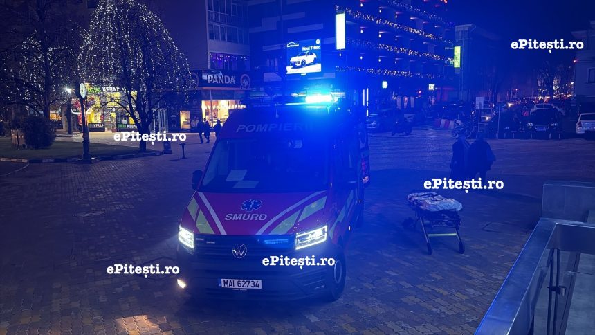 Piteshti Barbat cazut in magazinul Profi din centru