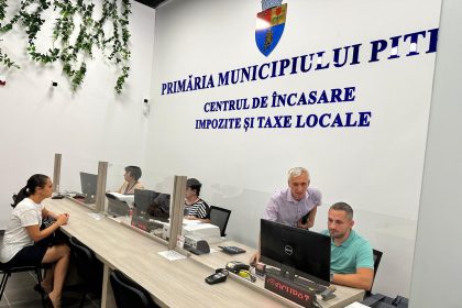 Piteshti Program special la ghiseul de taxe