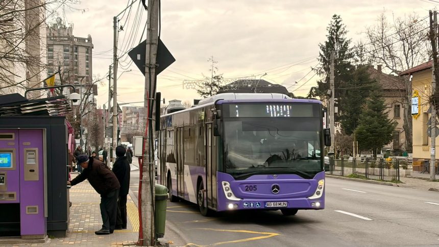 Program special de transport public in Pitesti
