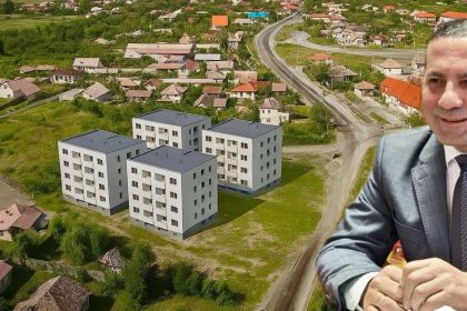 Se construiesc noi blocuri la Bradu Arges