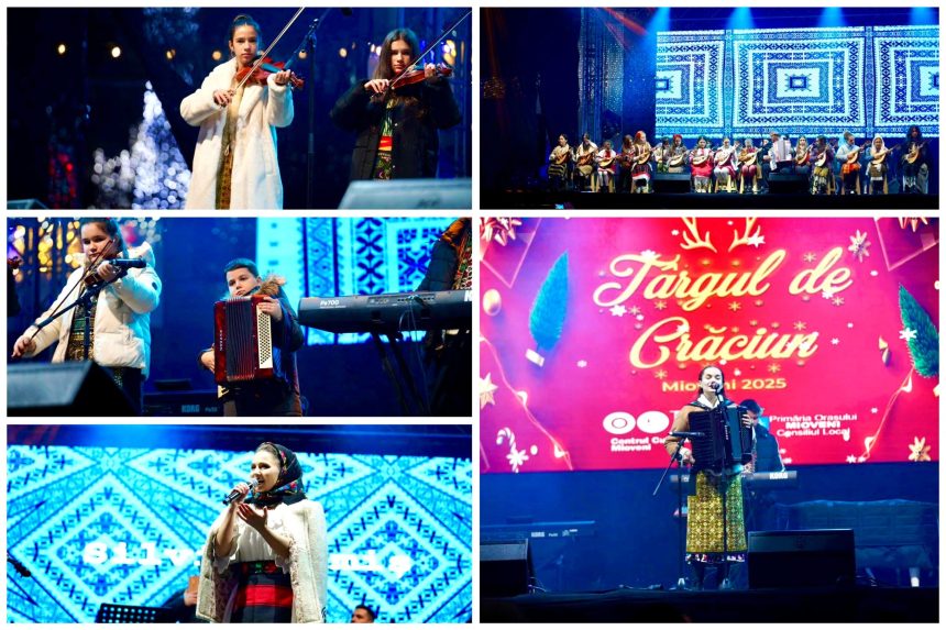 Targul de Craciun Mioveni 2025 s a incheiat