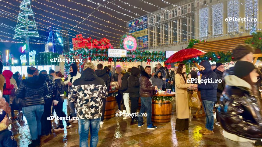 Targul de Craciun din Pitesti are multe suprize