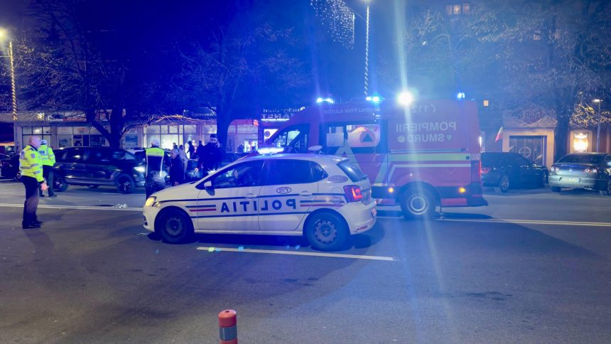 accident grav in centrul pitestilor pieton de 85 ani lovit