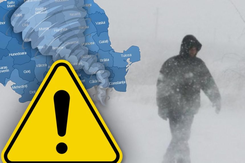 ANM anunta Ciclon polar va afecta Romania