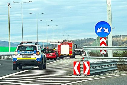 Accident cu victime pe autostrada A1 spre Pitesti trafic afectat