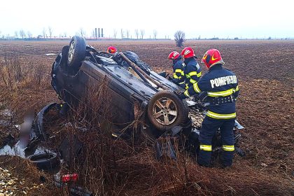 Accident grav la Oarja Arges barbat prins incarcerat