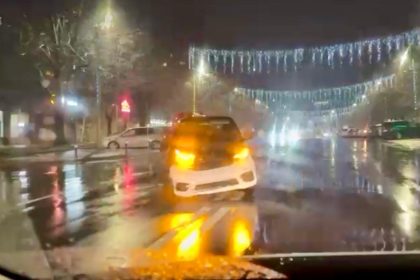 Accident in Centru Pitesti Pusti de 16 ani ranit