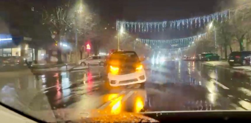 Accident in Centru Pitesti Pusti de 16 ani ranit