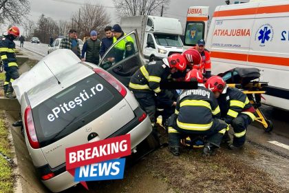 Accident serios pe DN 7 in Calinesti