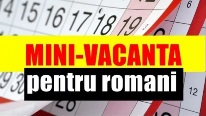 Anul Nou incepe cu o vacanta mica