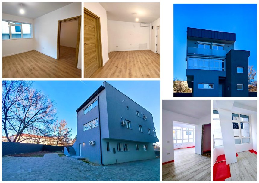 Apartamente noi cu parcare si curte in Gavana