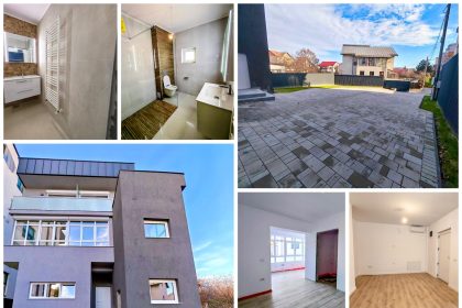 Apartamente noi in Gavana pe strada Mircea Eliade loc de parcare si curte