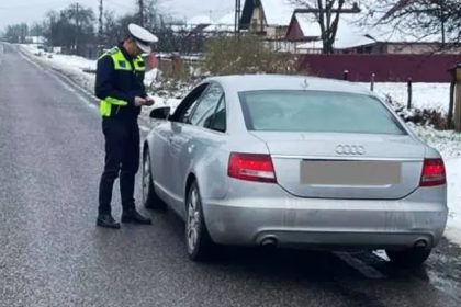 Arges Tanar de 22 de ani prins baut la volan