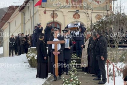 Arges Ultimul drum al comisarului sef Marius Mirzacu