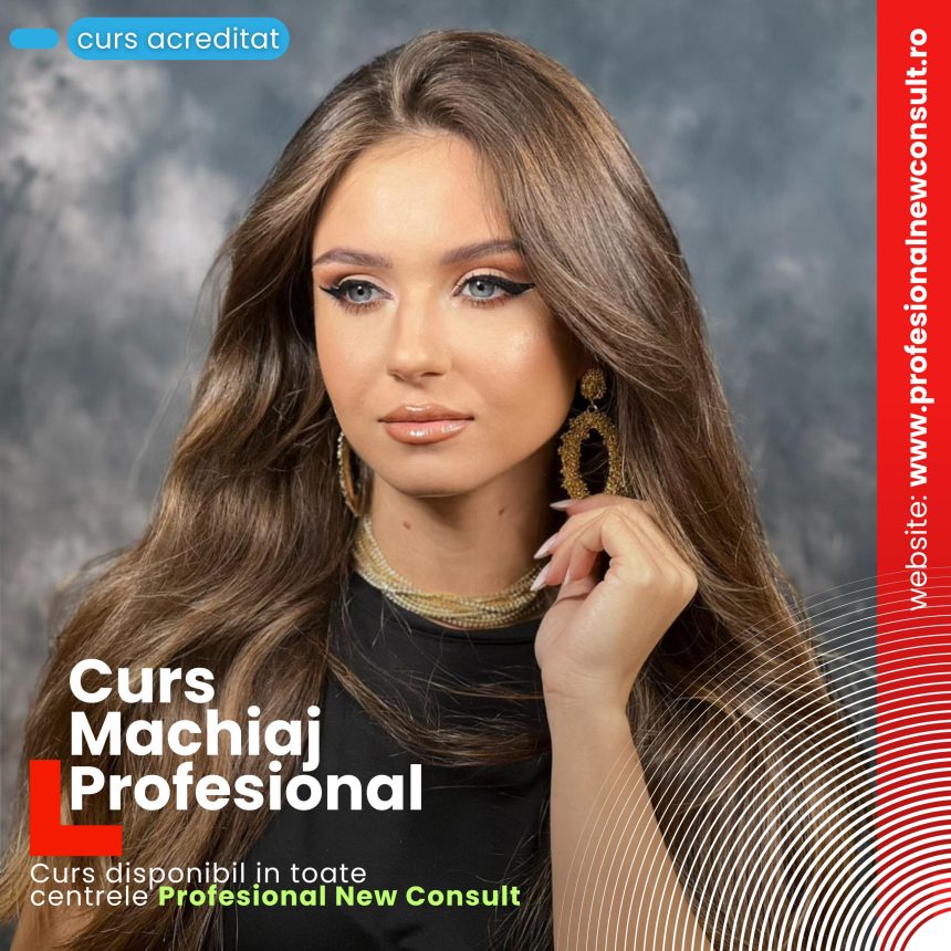 Curs de Machiaj acreditat in Pitesti reduceri la inscriere