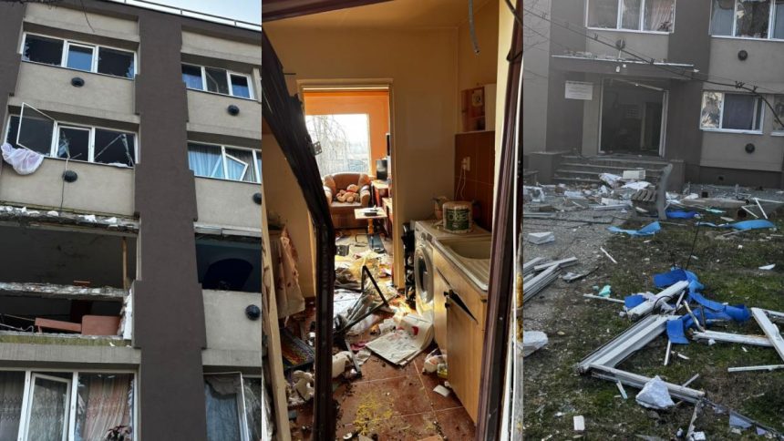 Explozie intr un bloc din Buzau Locatarii afirma ca au resimtit