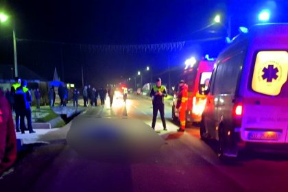 Femeie ucisa intr un accident pe DJ 546 in Curtisoara Soferul a