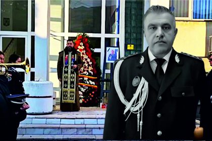 Imaginile durerii de la IPJ Dolj ultim omagiu
