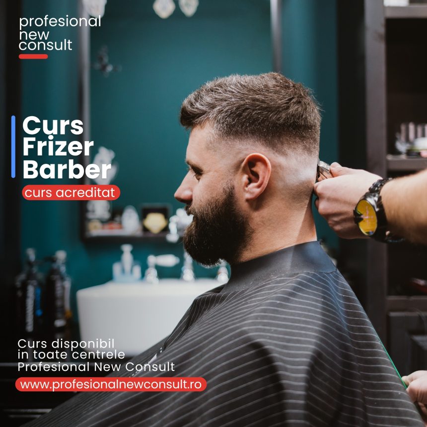 Incepe cariera in 2026 cu Profesional New Consult curs frizer