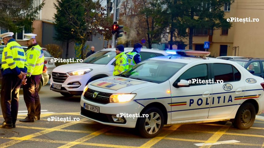 Piteshti Manevre periculoase in trafic Sufer prins la volan