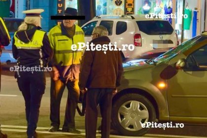 Pitesti La aproape 80 de ani prins la volan fara permis